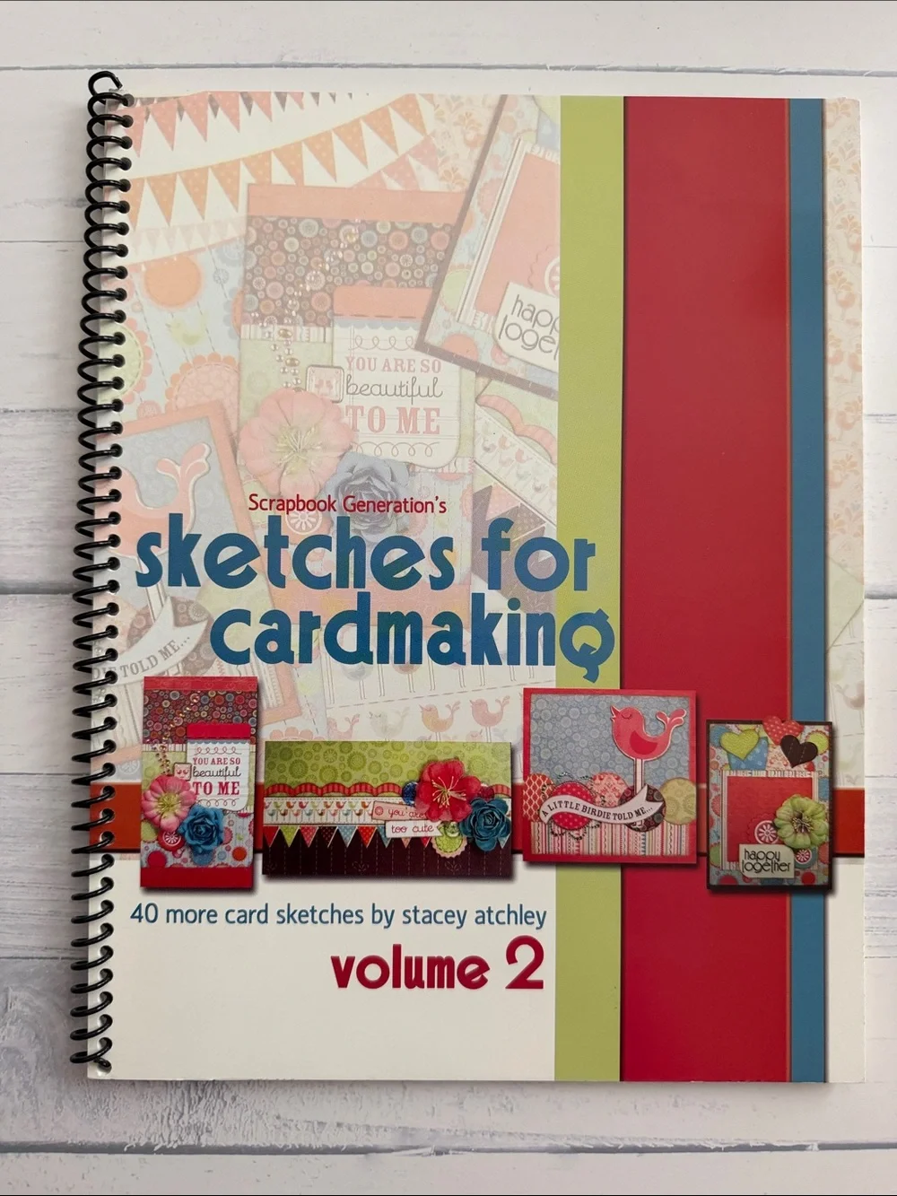 Sketches for Cardmaking Volumes 1 & 2 | Set Spiral Bound Idea Books